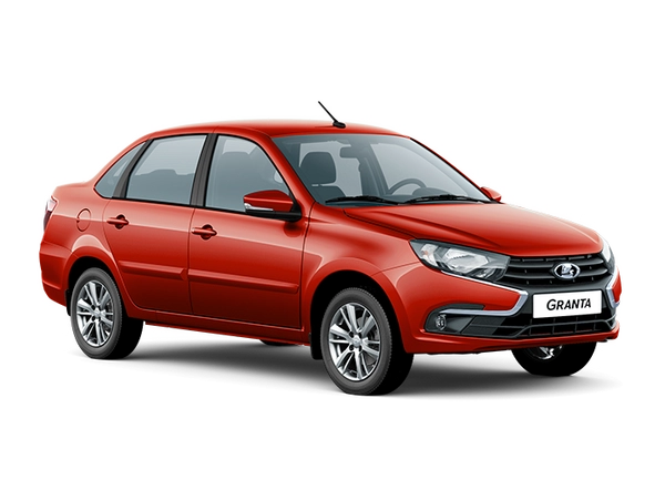 Lada Новая Granta Красный "Сердолик"