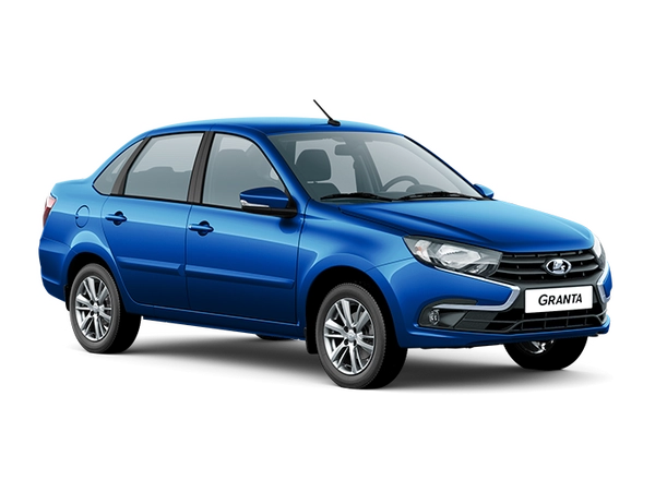 Lada Новая Granta Ярко-синий "Голубая планета"