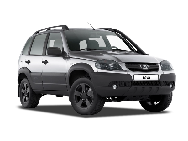 Lada Niva Off-road Светло-серебристый металл "Снежная королева"