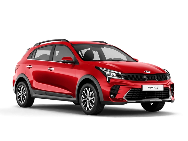 KIA Rio X Fiery Red