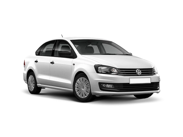 Volkswagen Polo Белый Silver, металлик